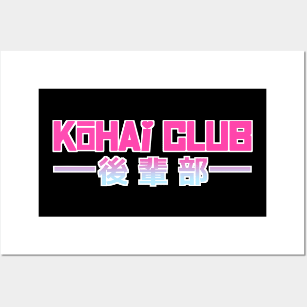 Kohai Club Wall Art by Kyandeisu